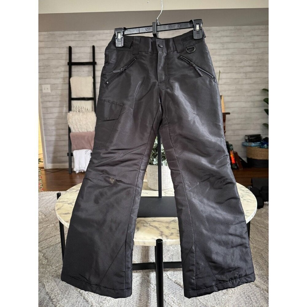 Roebuck & Co Black Ski Water Resistant Ski Snow Board Pants Girls Size S